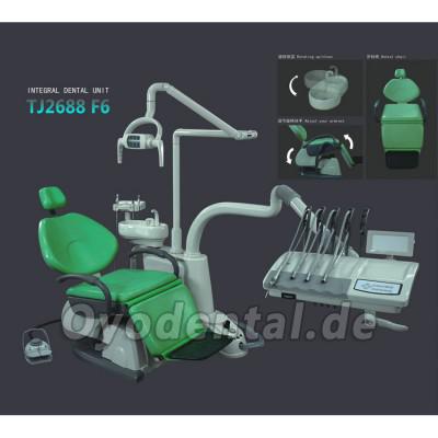 TJ2688F6 Zahnbehandlungseinheit Computergesteuerte integrierte Behandlungsstuhleinheit Kunstleder