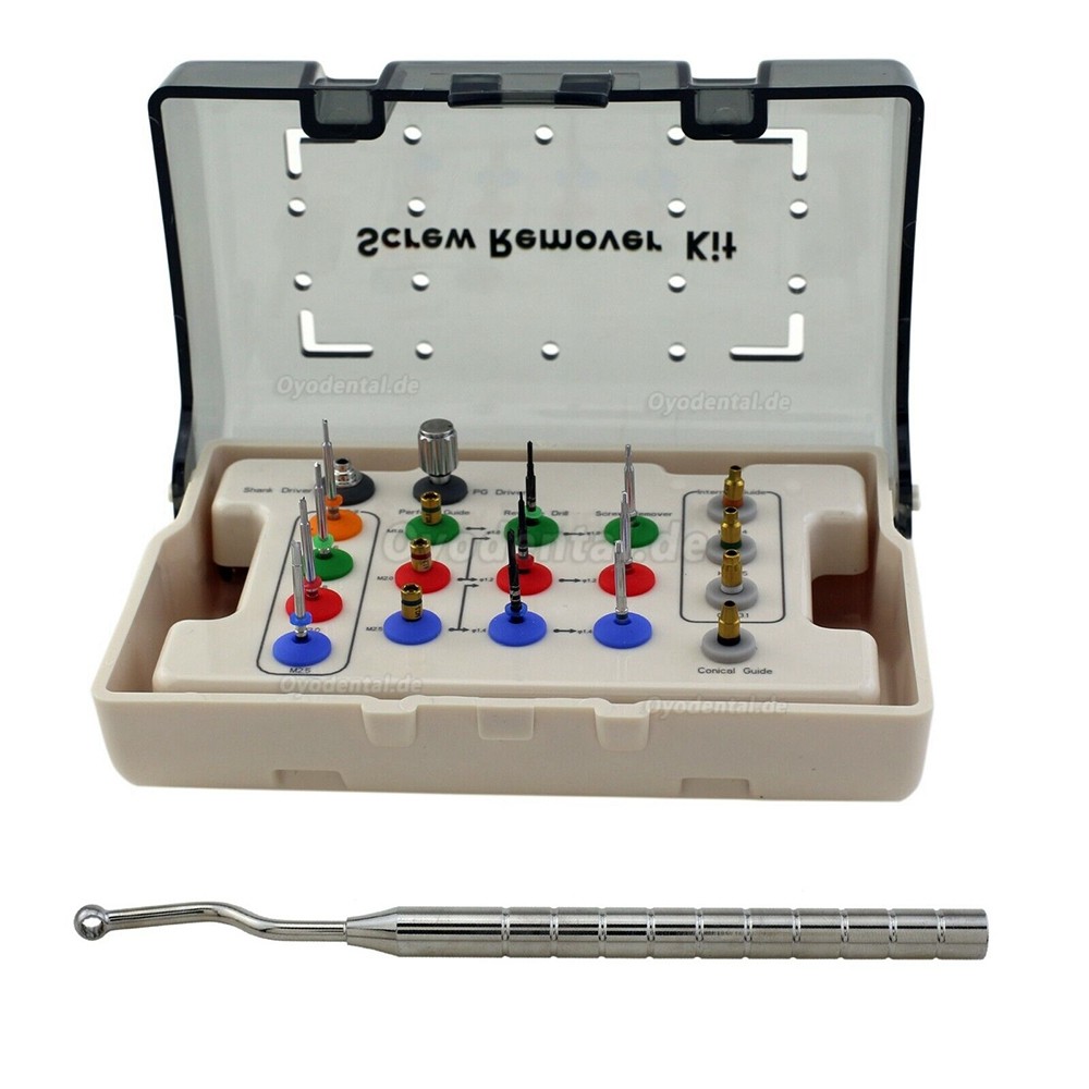 Zahnimplantat-Entferner-Kit für gebrochene Schrauben Chirurgische Werkzeuge NeoBiotech SR