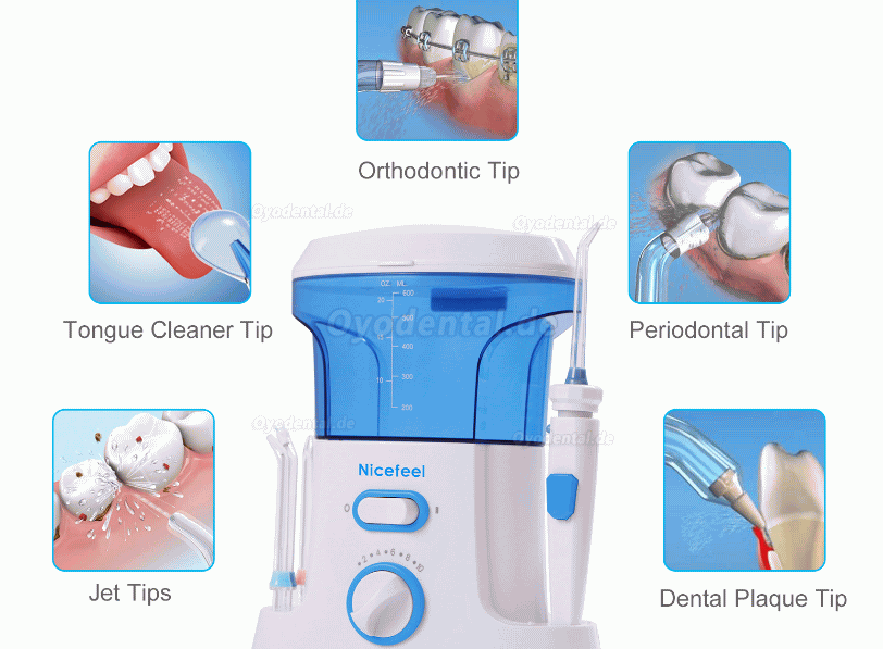 Wasser Jet Pick Dental Zähne Flosser Hydro Floss Set Oral Irrigator Zahnreiniger