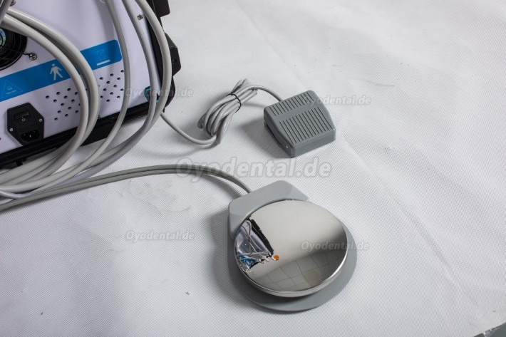 Greeloy® GU-P208 Tragbare Dentaleinheit + Elektrischer Dentalmotor + Polymerisationslampe + Scaler-Handstück 2/4 Löcher