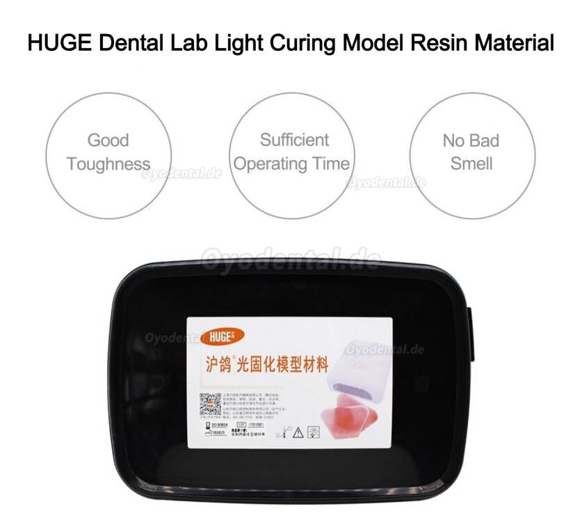 HUGE Dentallabor-Lichthärtungseinheit UV-Lichthärtungsofen Maschine Tablett Formmaterial