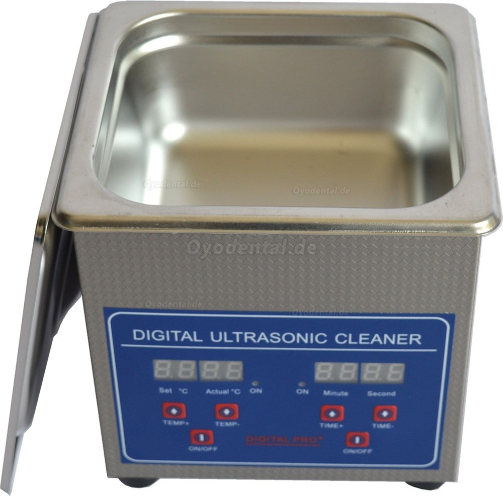 1.3L Edelstahl Ultraschall-Reiniger Reinigungsmaschine JPS-08A