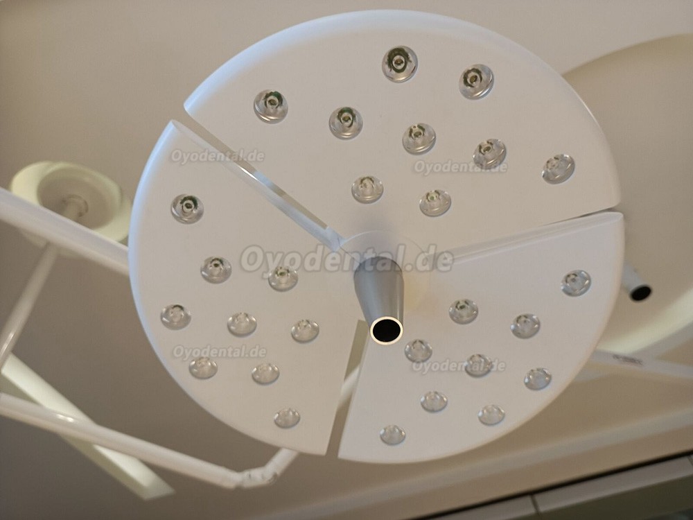 KWS KD-2018L-1 Mobiles zahnmedizinisches LED-Licht Schattenloses Untersuchungs-Chirurgielicht Touch-Schalter