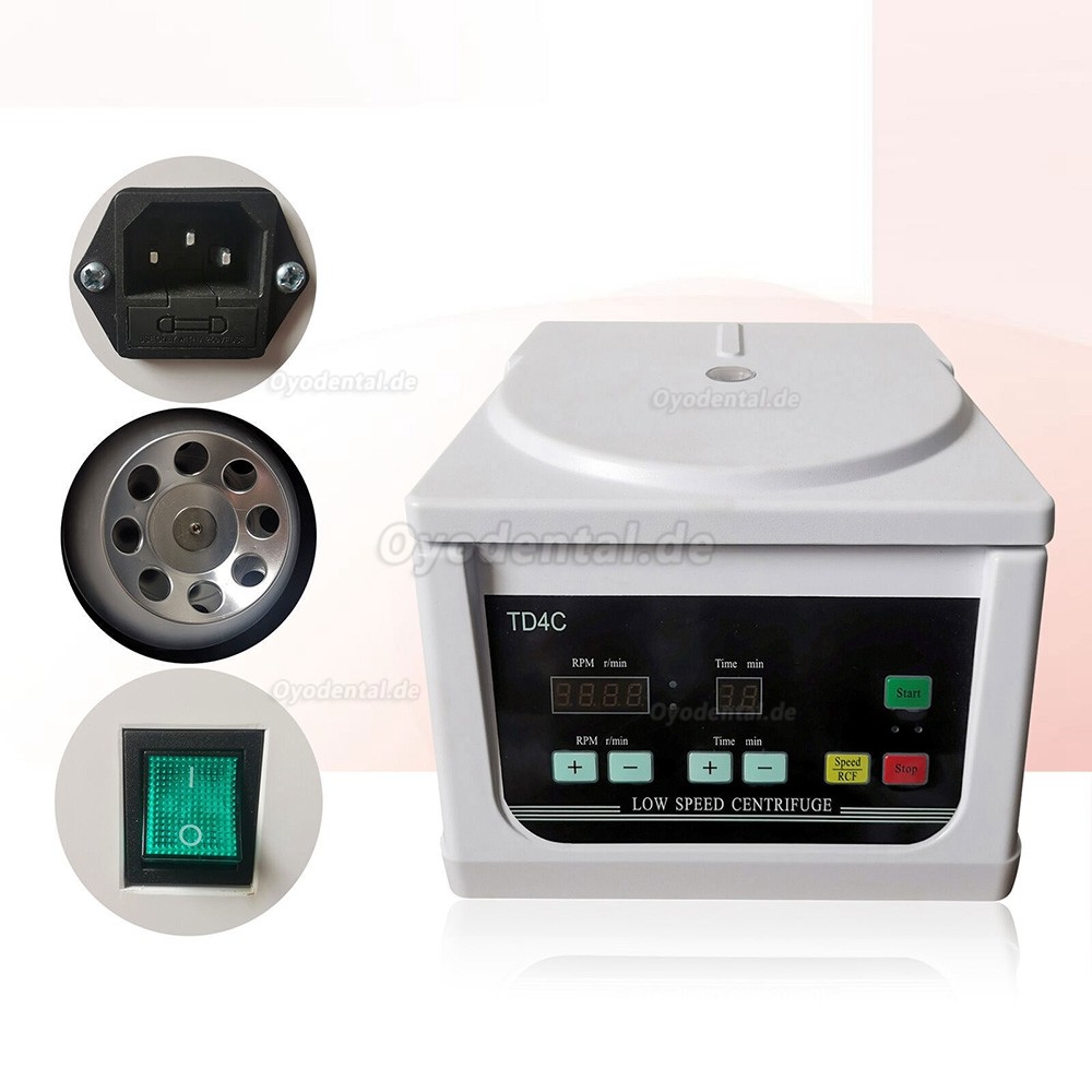 Tisch-Dentallabor digitale Schleudergussmaschine Zentrifuge 4000 U/min