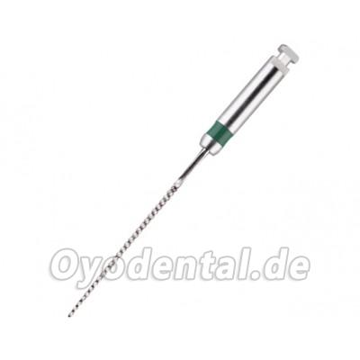 60Stück Dentale K-Feile SCF NiTi-Legierung 21/25mm 60Stück Dentale K-Feile SCF NiTi-Legierung 21/25mm