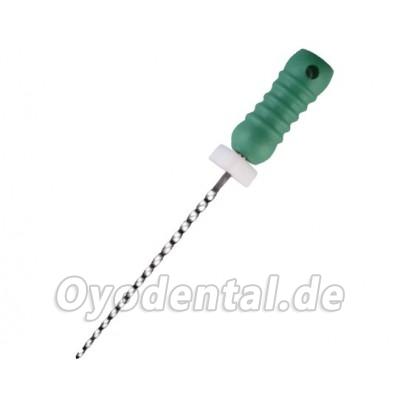 60Stück Dentale R-Feile Stahl Finger SCF NiTi-Legierung 21/25mm