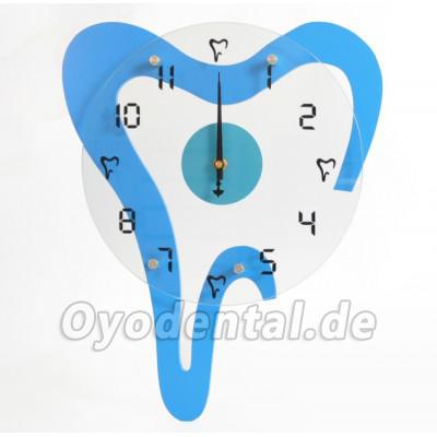 Neue Zähne Form- Wanduhr für Zahnarzt Uhr von Zahnklinik Krankenhaus Dekoration Zahnarzt Uhr