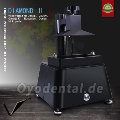 2018 Neu dlp 3d Drucker lcd sla 3d Drucker für Dental Jewlry Wachs/Gießharz