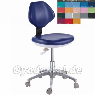 Dental Zahnarztstuhl Zahnarztstuhl Arztstuhl Höhenverstellbarer Drehstuhl PU Leder QY90G Dental Zahnarztstuhl Zahnarztstuhl Arztstuhl Höhenverstellbarer Drehstuhl PU Leder QY90G