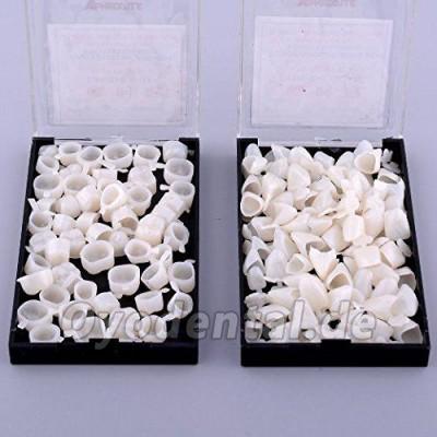 100 Stücke Dental Temporäre Krone Furniere Material Anterior Vorder- Backenzähne 100 Stücke Dental Temporäre Krone Furniere Material Anterior Vorder- Backenzähne