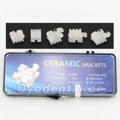 5 Packungen/20 Stücke Dental Kieferorthopädische Keramik Bracket Ständer ROTH 022 345 Haken