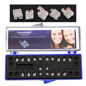 Dental Kieferorthopädische Keramik Brackets Ständer Slot Roth 022 345 Haken