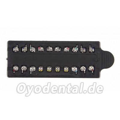 100 Packungen OC Dental Kieferorthopädische Metall Bracket Ständer MIM Mini Roth MBT 018 022 345