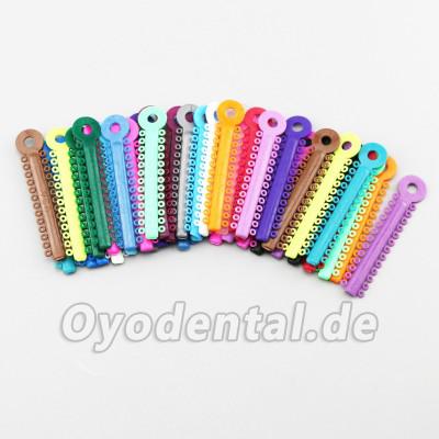 Dental Kieferorthopädische Elastische Ligaturen (1040 Stücke) Mischfarbe Dental Kieferorthopädische Elastische Ligaturen (1040 Stücke) Mischfarbe