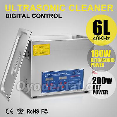 6L Industrie Digital Edelstahl Ultraschall-Reiniger Reinigungsmaschine JPS-30A