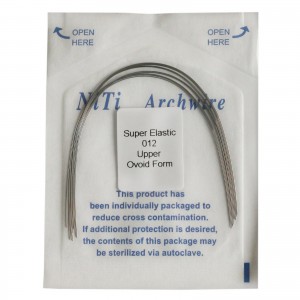 1 Bag Dental Orthodontic Super Elastics Niti Round Arch Wires Ovoid Form