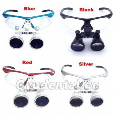 3.5 x 420 mm Dental Lupen Chirurgischer Fernglas Lupenbrille 3.5 x 420 mm Dental Lupen Chirurgischer Fernglas Lupenbrille