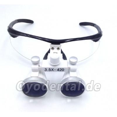 3.5X420mm Lupenbrille Dental Zahnärztliche Lupe optisches Glas DY-102 4 Farbe 3.5X420mm Lupenbrille Dental Zahnärztliche Lupe optisches Glas DY-102 4 Farbe