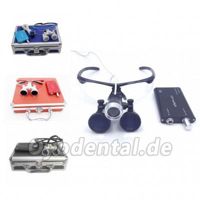 3.5 x Lupe mit LED für Zahnarzt mit Aluminiumgehäuse 3W 420mm 3.5 x Lupe mit LED für Zahnarzt mit Aluminiumgehäuse 3W 420mm