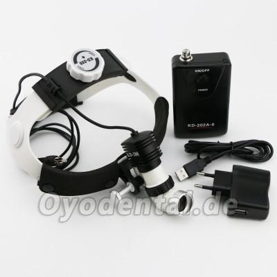 Zahnärztliche LED Stirnlampe 5W LED medizinische Scheinwerfer chirurgische Frontleuchte KD-202A-6 Zahnärztliche LED Stirnlampe 5W LED medizinische Scheinwerfer chirurgische Frontleuchte KD-202A-6