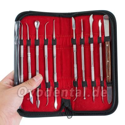 10Pcs Mechaniker Typ Wachs Tranchiermesser oral-outil 10Pcs Mechaniker Typ Wachs Tranchiermesser oral-outil