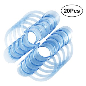 20Pcs Wangenhalter Mundöffner für Zahnpflege und Party Spiel L (blau)