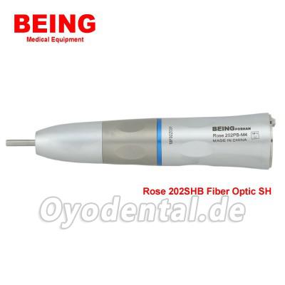 BEING 202PB-M4 Dental Faseroptik Gerade Handstück Kavo NSK W&H Kompatibel