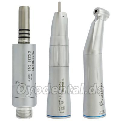 YUSENDENT CX235-B Dental Winkelstück + Luftmotor + Gerade Handstück Kit