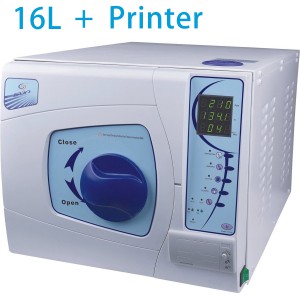 16L Sun® Autoklav Sterilisator Medizinischer Vakuumdampf mit Drucker Klasse B