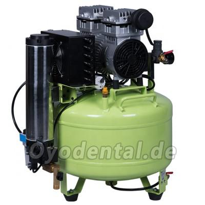 Greeloy® 800W Dentalkompressoren leise Ölfrei mit trockner GA-81Y