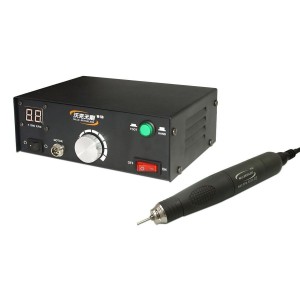 Bürstenlose Mikromotor-Poliermaschine für Dentallabore + Mikromotor-Handstück 50K RPM