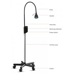 KWS KD-200-35W 35W Halogen Bodenstütze Untersuchungsleuchte