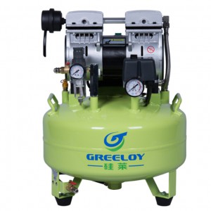 Greeloy® 600W Leise Ölfrei Verdichtende Kompressor für Zahnarztpraxis Labor Medizinisch GA-61