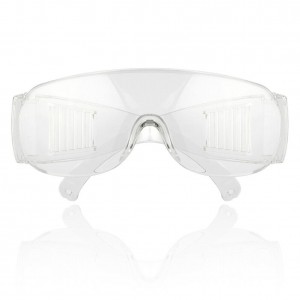 10 Stück klare Schutzbrille Brille Antibeschlaglinse Work Lab Schutzchemikalie