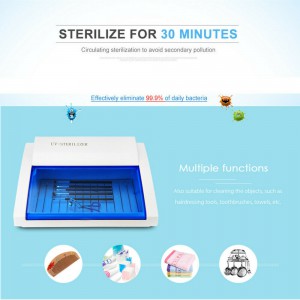 UV-Sterilisator Tragbare Mini-Sterilisation Box Haushalt Desinfektion Werkzeuge Salon-Schönheits-Werkzeuge