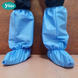 5 Stück Medical Disposable Isolated Shoe Cover Einweg-Schutzausrüstung Medical Anti Virus Antibakteriell staubdicht