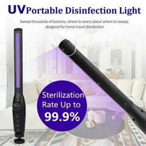 10W UV-Desinfektionsstab Handdesinfektionslampe Wiederaufladbare tragbare UV-Lampe Sterilisator LED-Licht