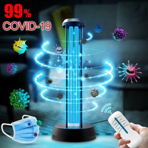 36W UV+Ozone Desinfektionslampe für das Schlafzimmer zu Hause Sterilisationslampe und UV-Röhre für Milbensterilisatoren