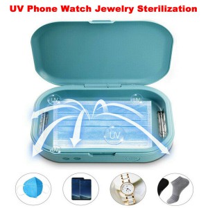 UV-Desinfektions-Sterilisatorbox tragbarer USB-UV-Desinfektionsbeutel für Schmuckunterwäsche