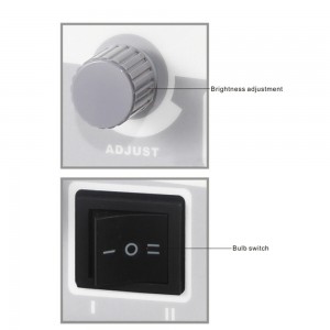 KWS XD-301-150W 150W Halogen-Endoskop-Lichtquelle mit zwei Löchern