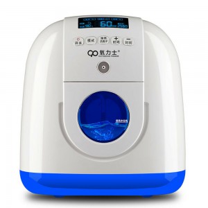 Tragbare Haus Sauerstoff-Konzentrator Generator Auto-Sauerstoff-Generator mit Nasenbrille Homecare Travel Verwendung Sa
