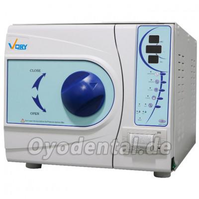 VORY VORY-II 12L-23L Dental Autoklav Sterilisator Vakuum Dampf + Drucker