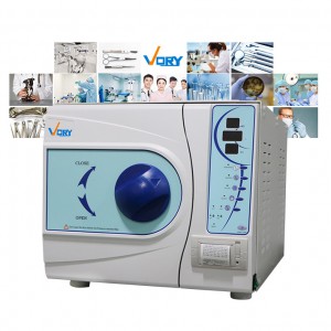 VORY VORY-II 12L-23L Dental Autoklav Sterilisator Vakuum Dampf + Drucker