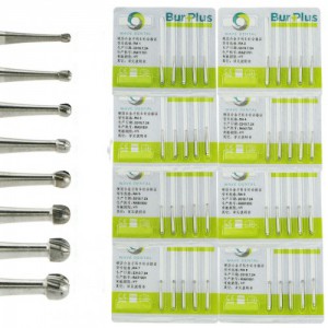 10 Packungen WAVE Dental Wolframcarbid Latch Bohrer Rundbohrer Niedriggeschwindigkeit RA 1 2 3 4 5 6 7 8