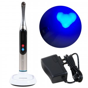 Zahnheilkunde 1 Sekunde LED Curing Light Lampe Cordless Deep Cure 2200MW Aktualisiert 2020