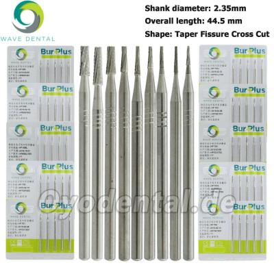 5 Packungen Wave Dental Carbide Burs für gerades Handstück mit niedriger Geschwindigkeit HP 698 699 701 703 704 Prima