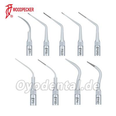 10Pcs Woodpecker Ultraschallspitzen Parodontologie P1 P2L P2R P2LD P2RD P3 P3D P4 P4D EMS Kompatibel