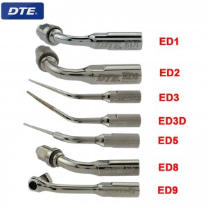 5Pcs Woodpecker DTE Ultraschallspitzen Endodontie Spitzen ED1 ED2 ED3 ED5 ED5D ED8 ED9 Kompatibel mit NSK Satelec