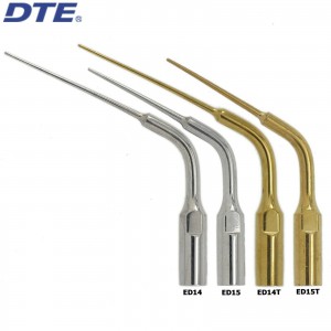 5Pcs Woodpecker DTE Ultraschallspitzen Endodontie Spitzen ED14 ED14T ED15 ED15T Kompatibel mit SATELEC NSK