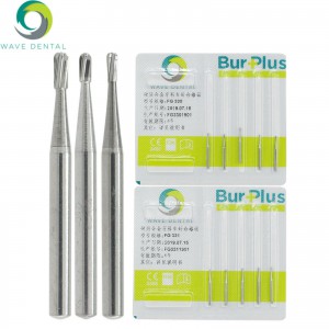 5 Packungen Wave Dental Wolframcarbid bohrer Crown Entfernung Midwest Pear FG 330 331 332